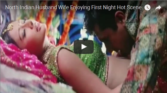 North Indian Husband Wife Enjoying First Night Hot Scene Indian Sex Video image